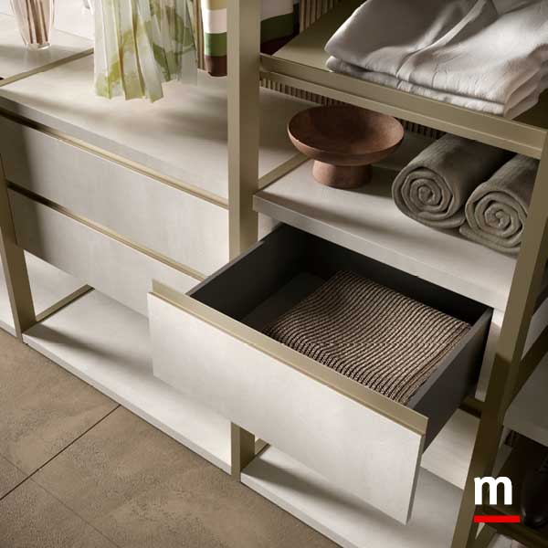 Profilo maniglia su cassetti