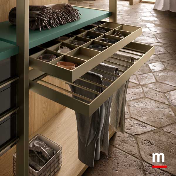 Elementi estraibili in alluminio