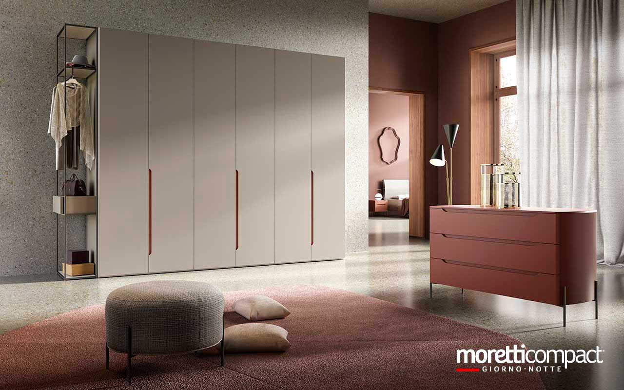 Armadio con ante battenti Ambra