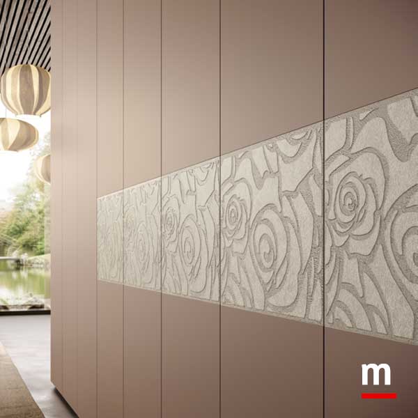 Ante con decoro Textur Rose Ante con decoro Textur Rose