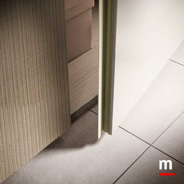 Maniglia a gola Bora