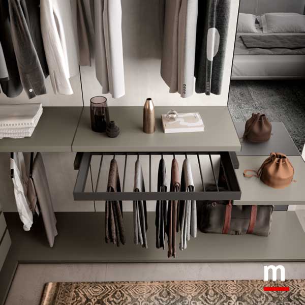 Porta pantaloni estraibile