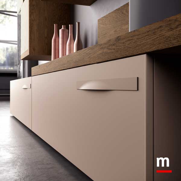 Maniglia Moon laccata Maniglia Moon laccata