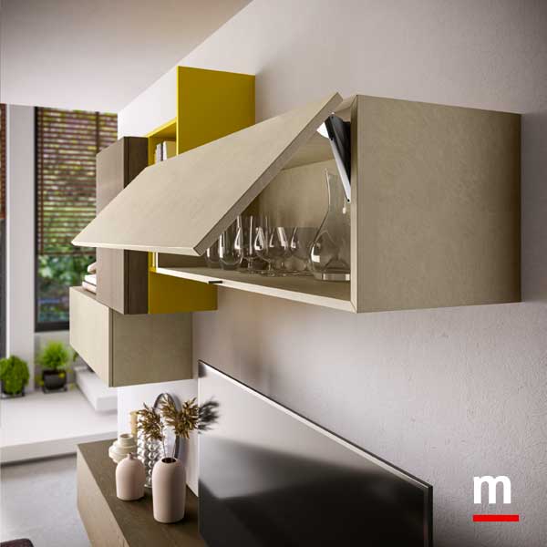 Anta con apertura vasistas