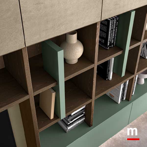 Separatori in legno laccati