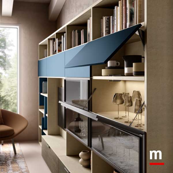 Doppia tipologia di apertura, vasistas e ribalta