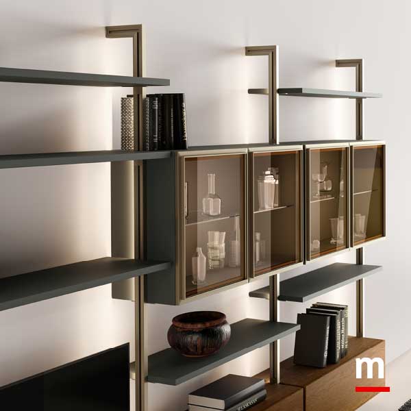 Montanti Virgo con illuminazione a led Montanti Virgo con illuminazione a led