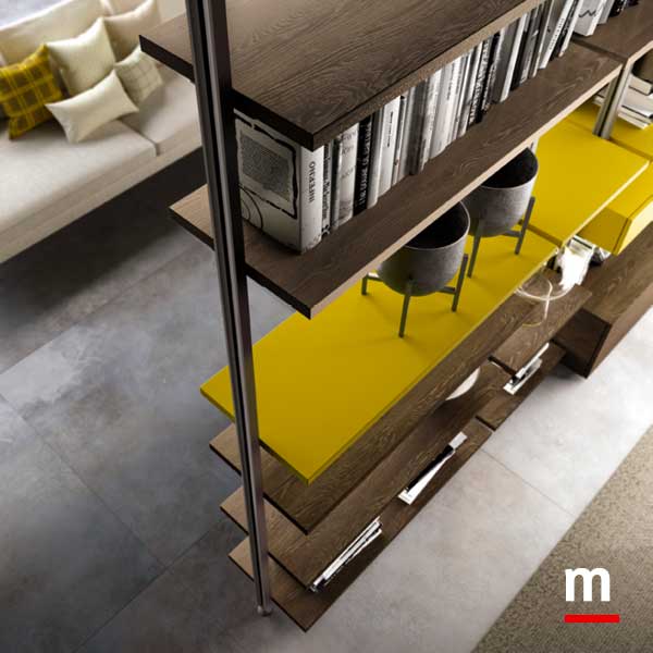 Libreria Virgo bifacciale