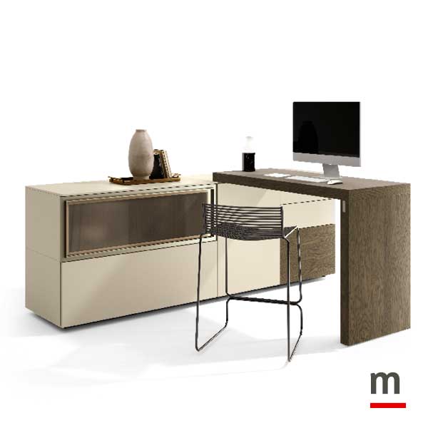 Scrittoio girevole aperto Scrittoio girevole aperto