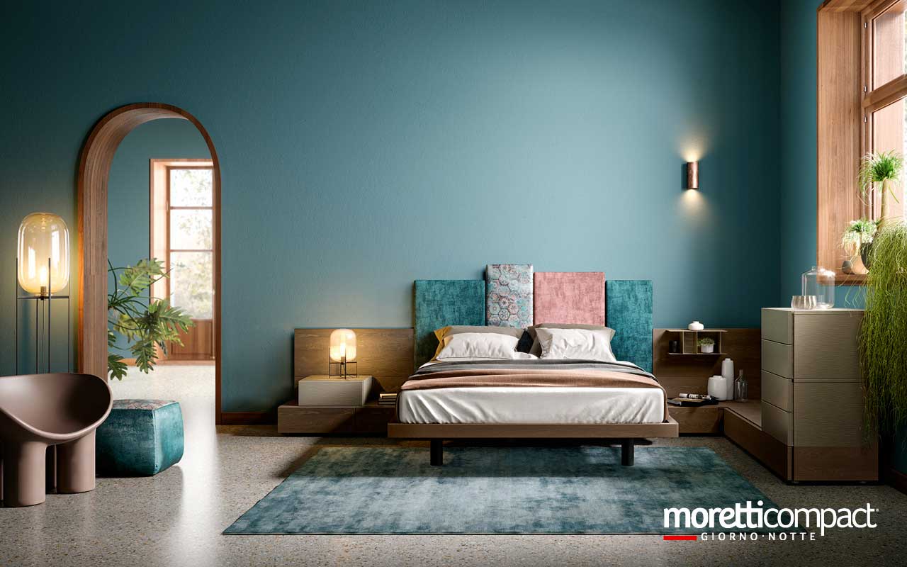 Camera Modula con letto Puzzle e giroletto Alfa Camera Modula con letto Puzzle e giroletto Alfa