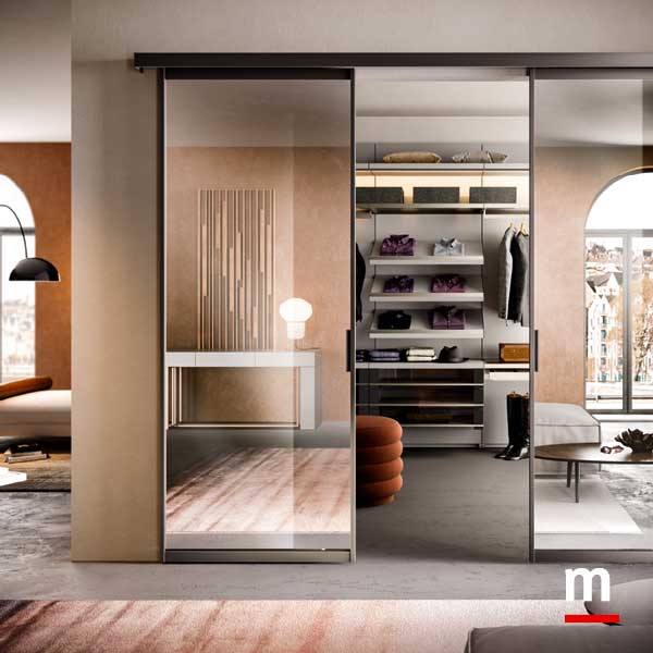 Variante con ante a specchio