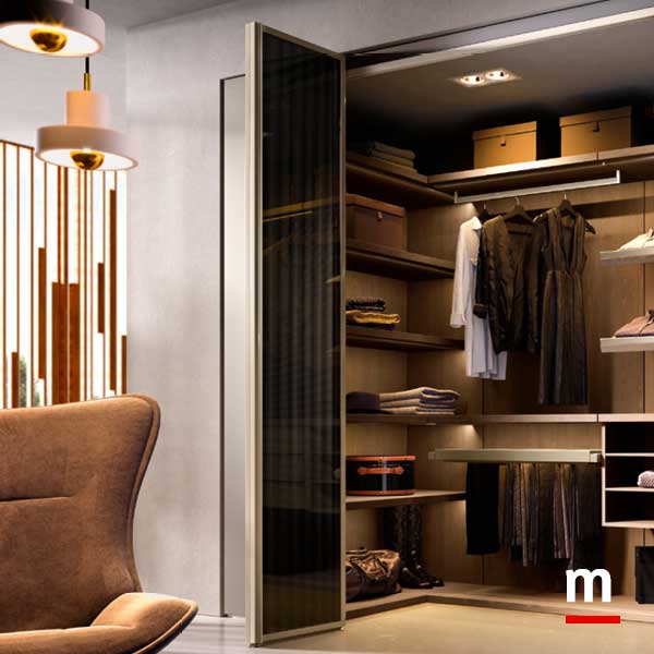 Ante con apertura a soffietto