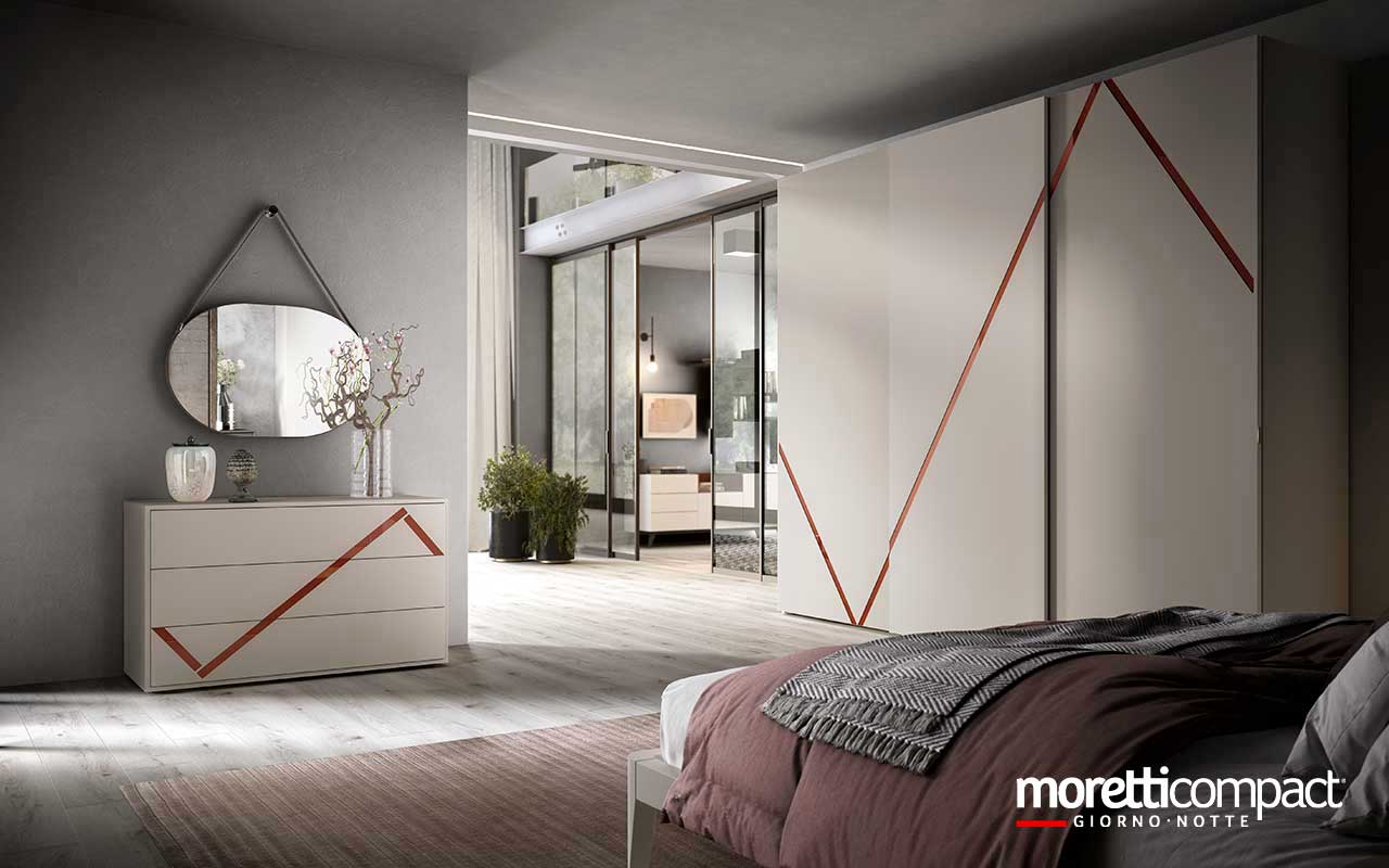 Armadio con ante scorrevoli Volturno Easy