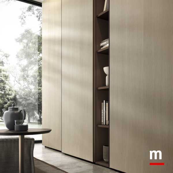 LIbreria centrale su armadio