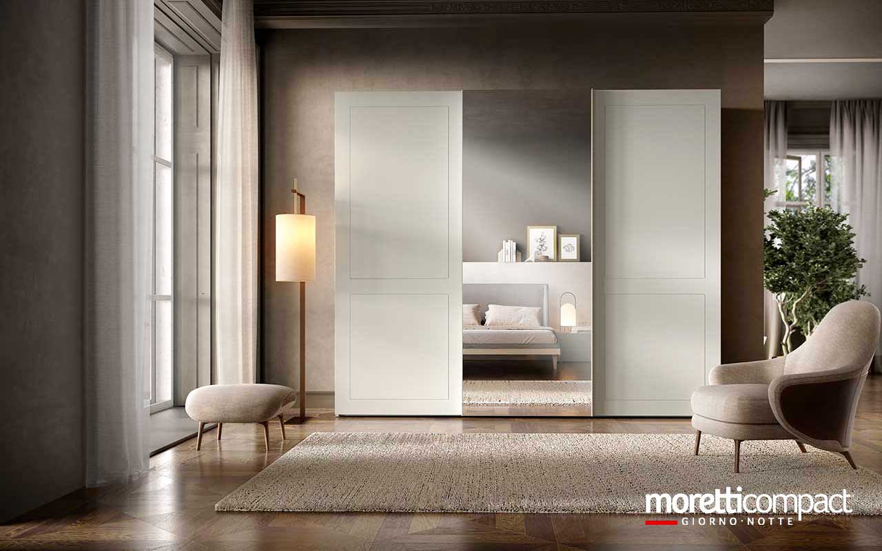 Armadio con ante scorrevoli Zonda e Levante