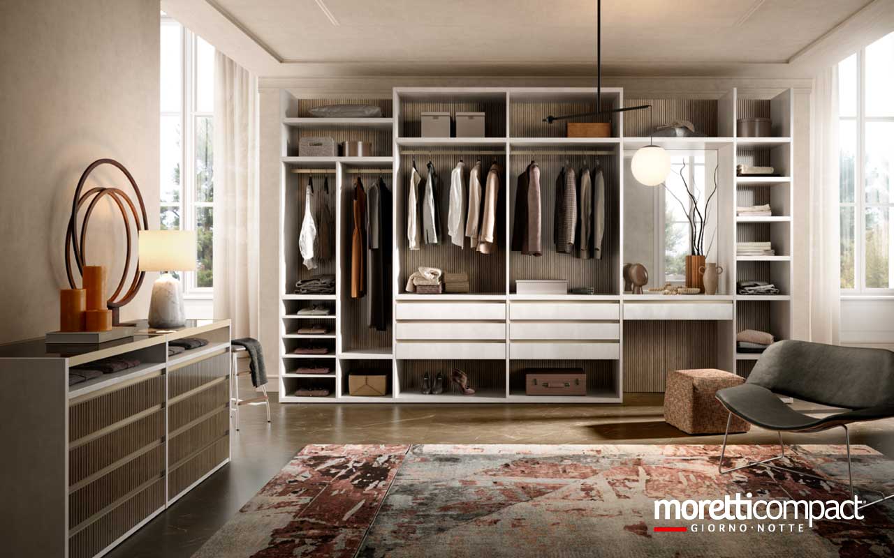 Cabina armadio Taurus con isola