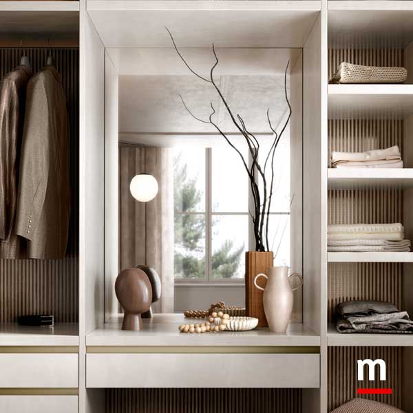 Schienale con specchio