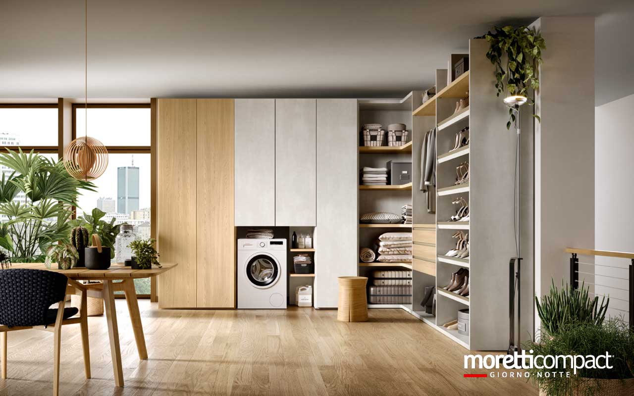 Cabina armadio Taurus ad angolo