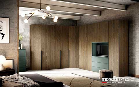 Armadio con ante battenti Libeccio