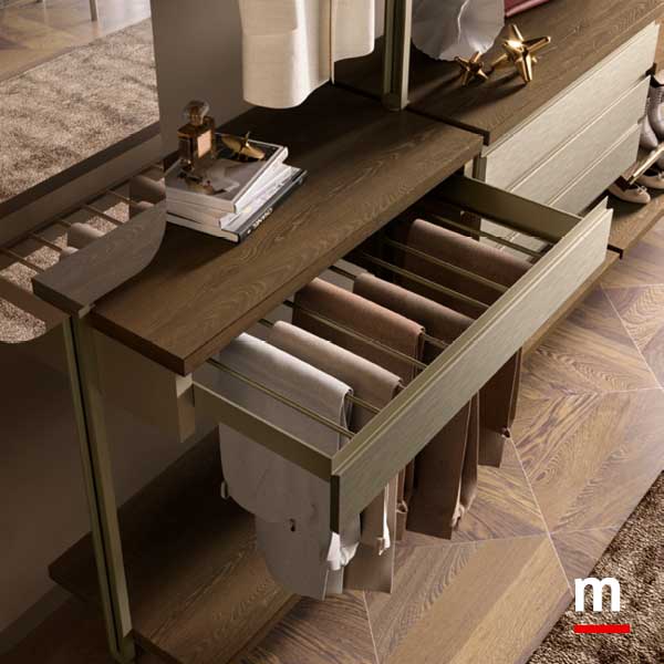 Porta pantaloni estraibile