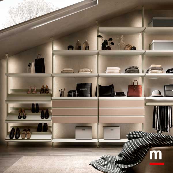 Profili con illuminazione verticale