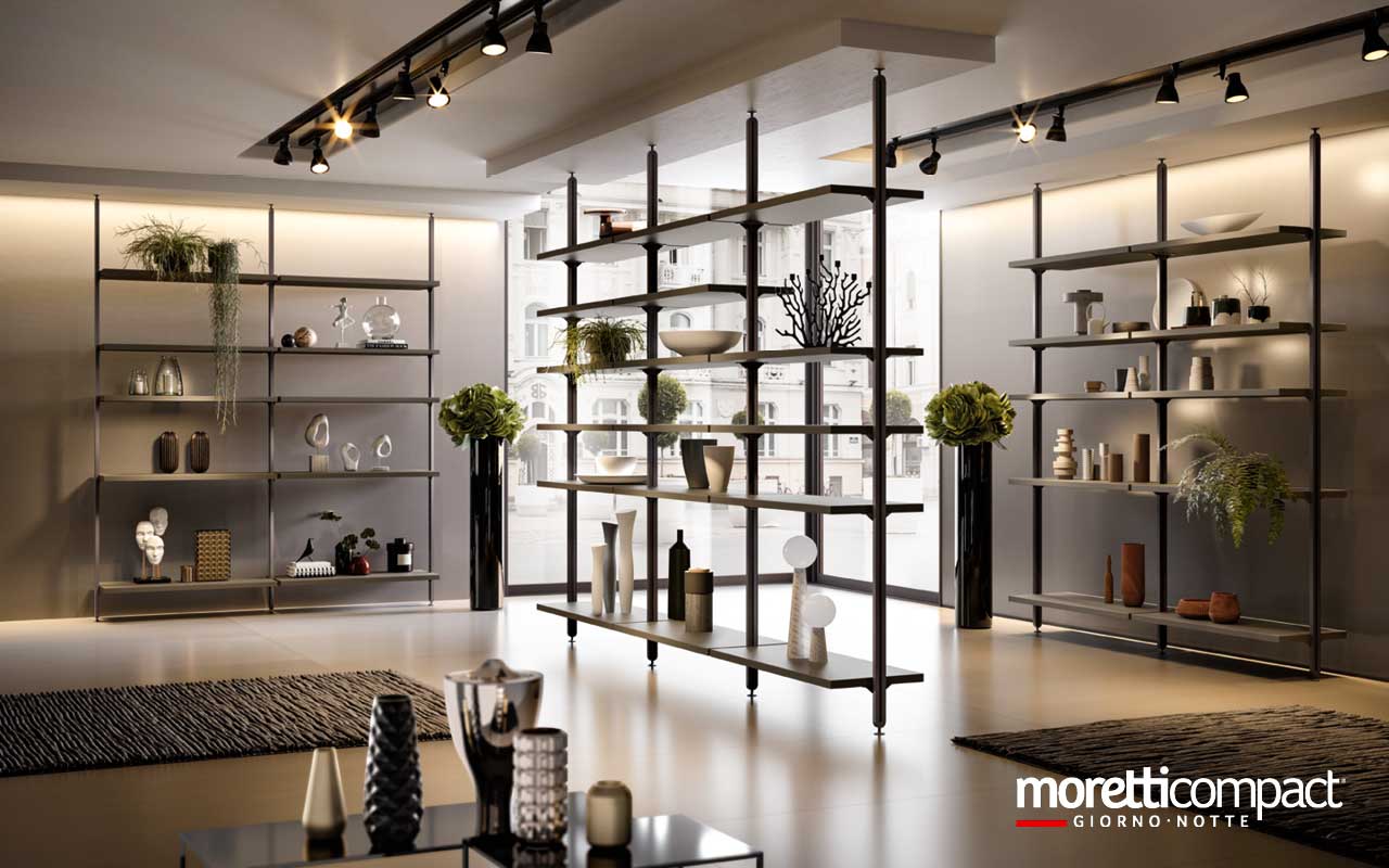 Cabina armadio Virgo con elementi bifacciali