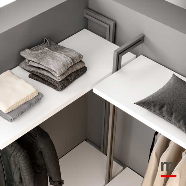 Angolo con elementi in appoggio