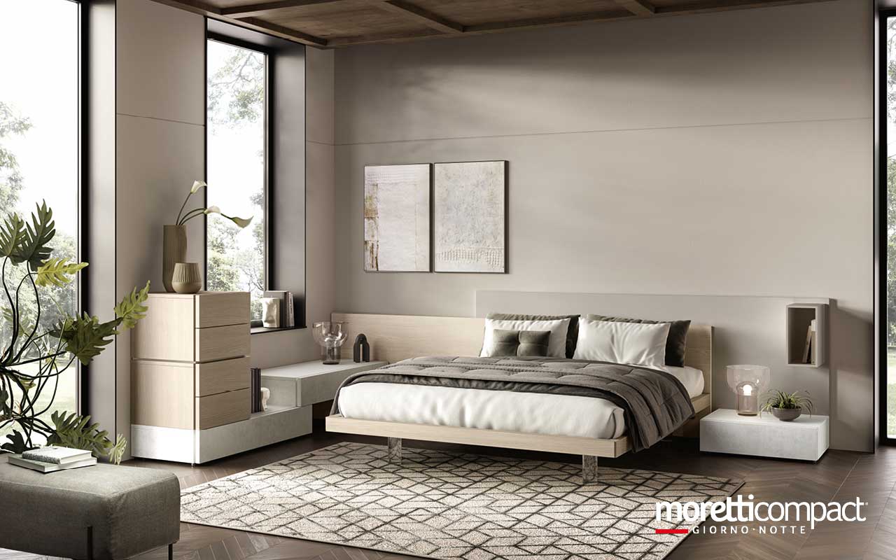 Camera Modula con letto Bipanel