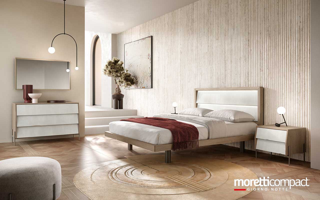 Camera Aurora con letto Molding Aurora