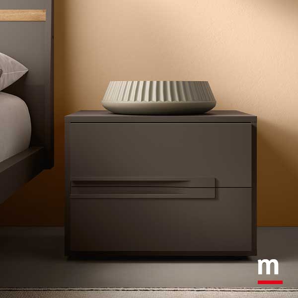 Maniglia massello laccata