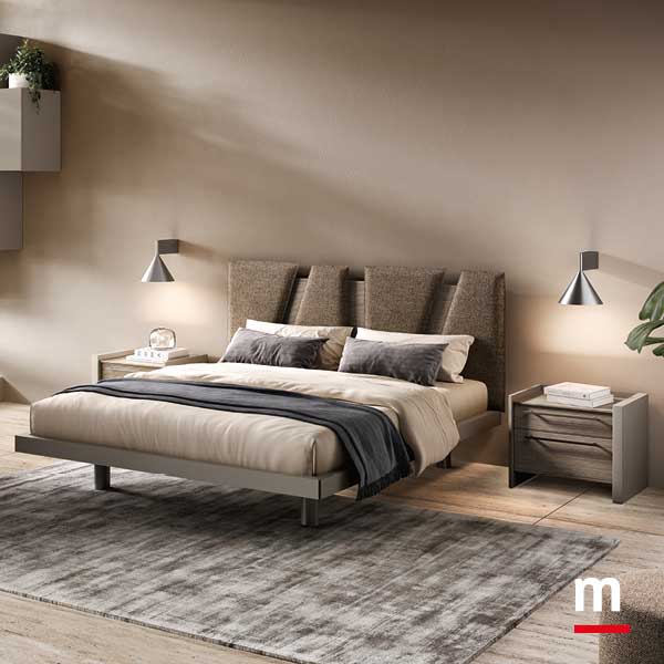 Letto Altair Pad con giroletto Kappa